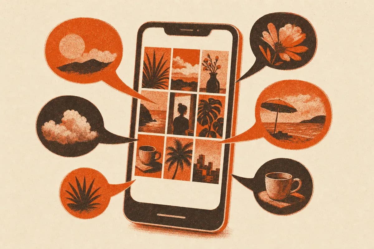 Ilustración: Comentarios para Instagram