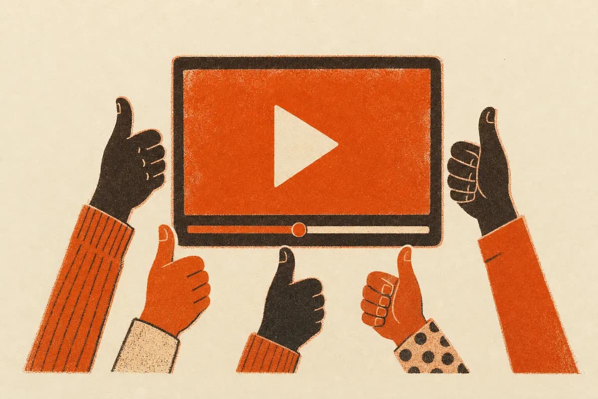 Ilustración: Likes para YouTube