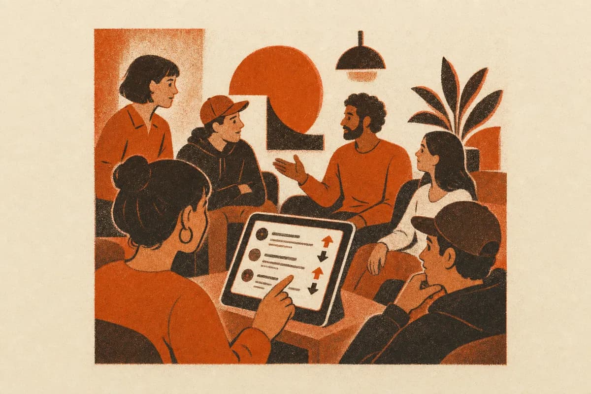 Ilustração: Membros em comunidade do Reddit