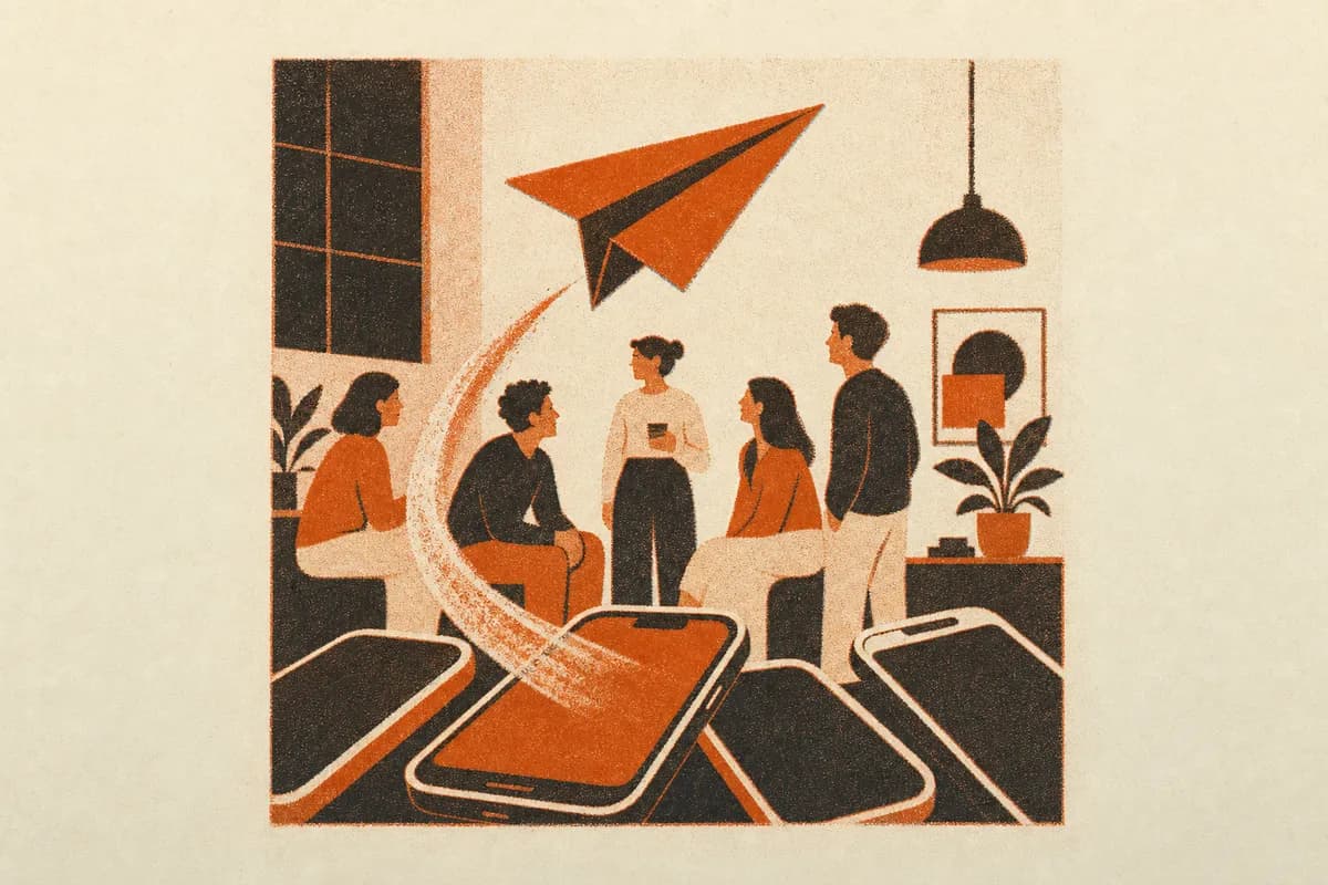 Ilustração: Membros no Telegram