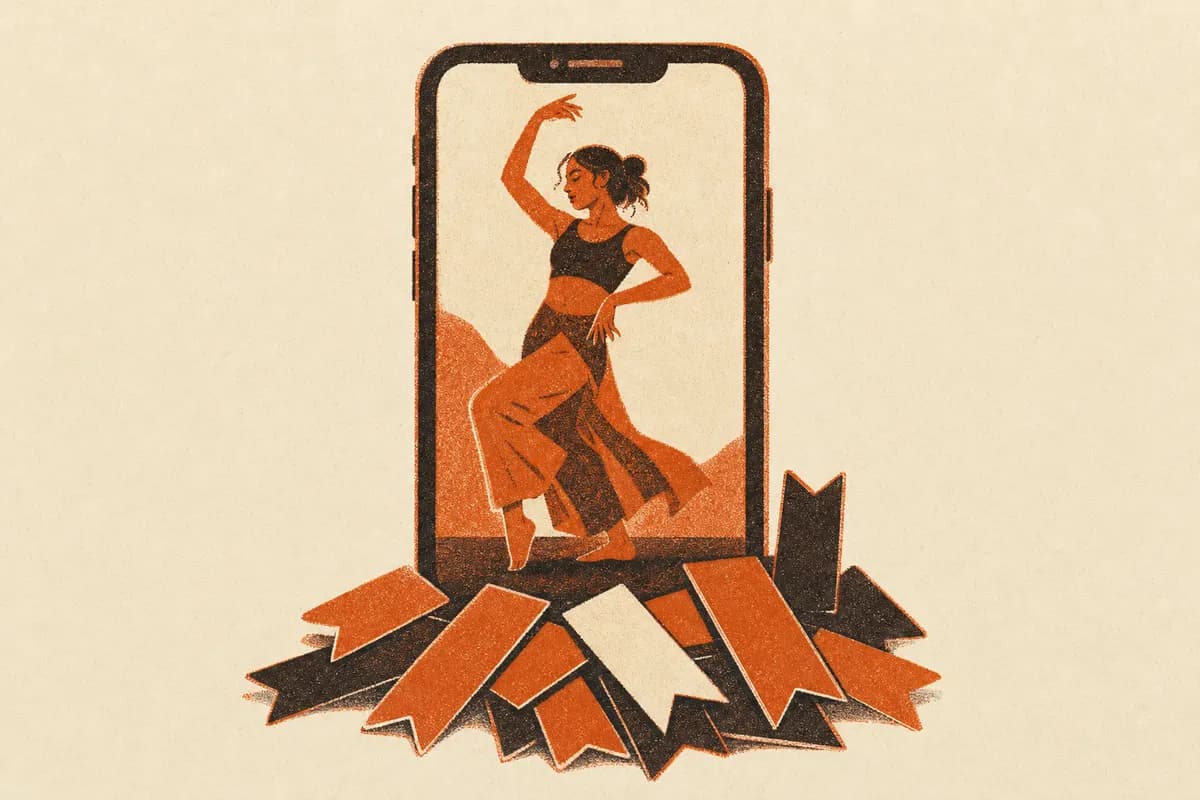 Ilustração: Salvamentos para TikTok