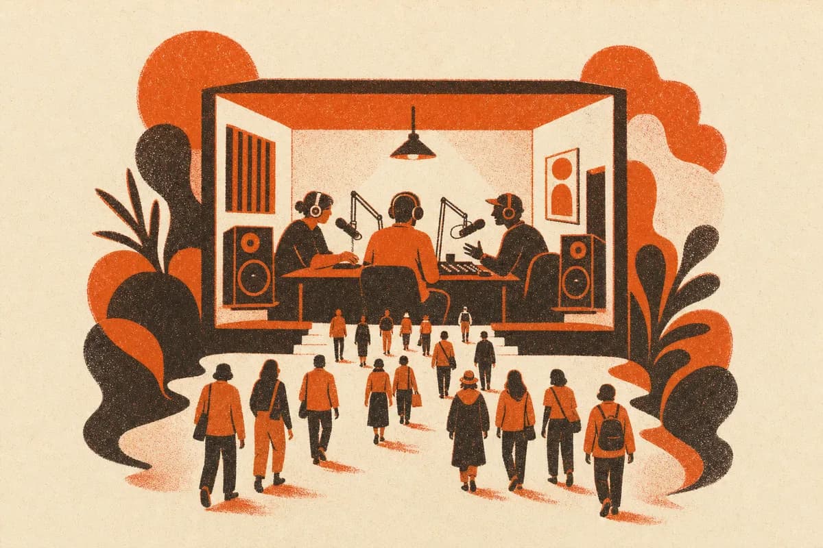 Ilustração: Seguidores no Clubhouse