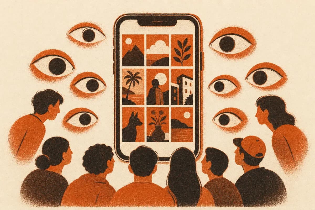 Ilustração: Visualizações para Instagram