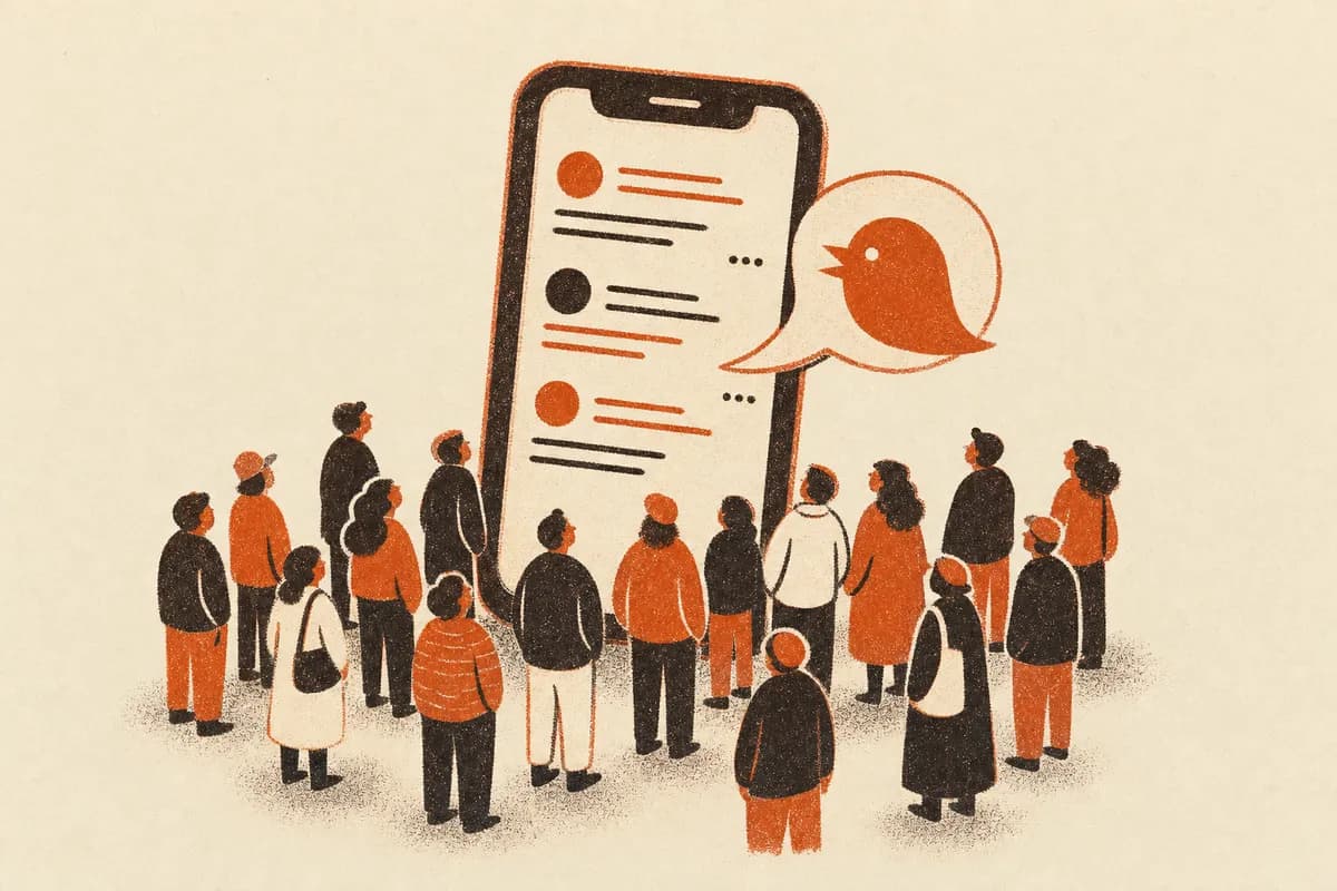 Ilustração: Visualizações no X (Twitter)